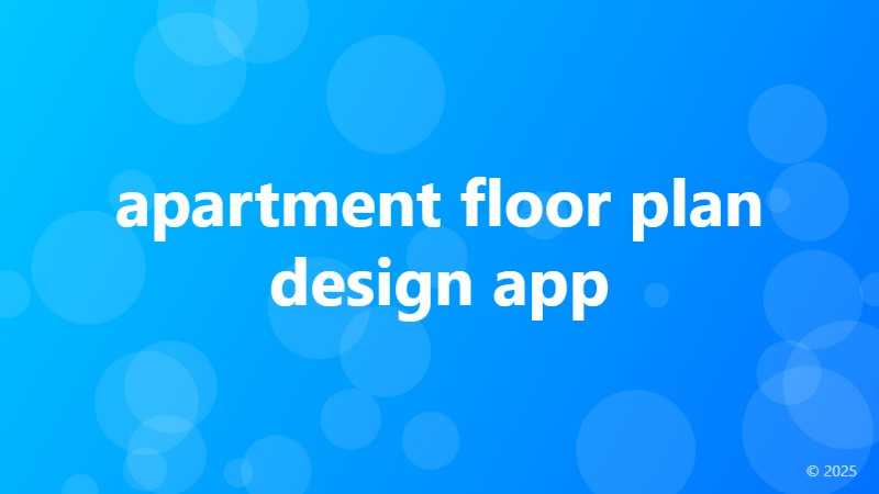 apartment floor plan design app