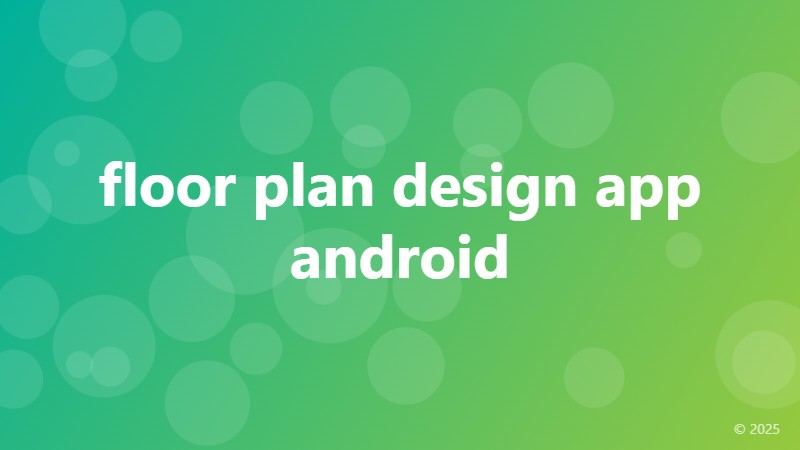 floor plan design app android