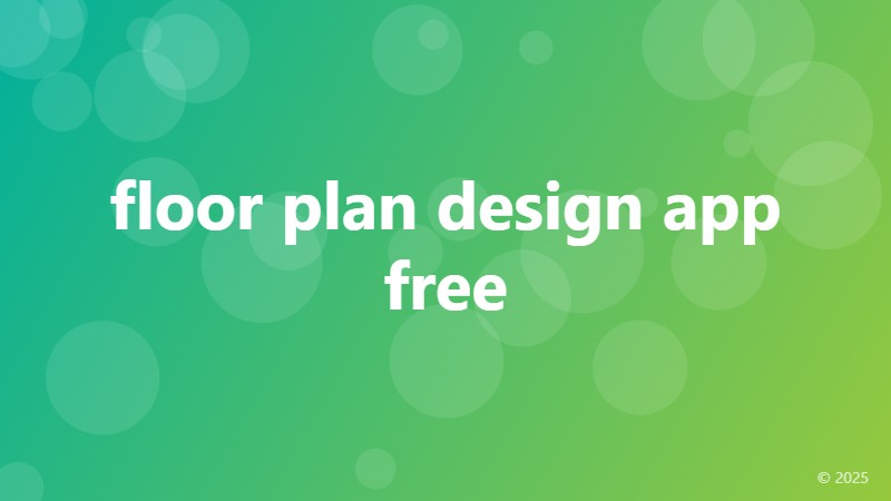 floor plan design app free