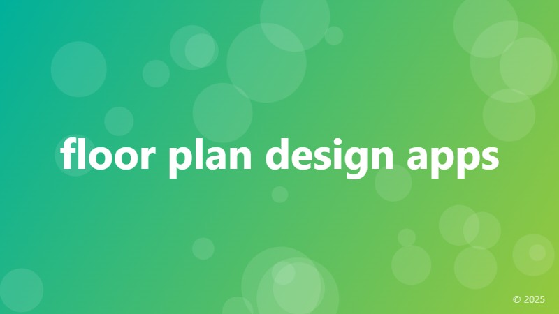 floor plan design apps