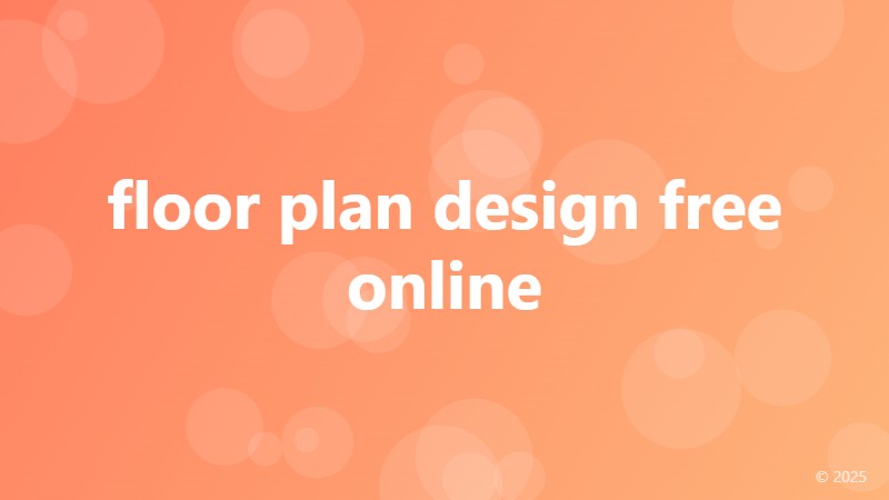 floor plan design free online
