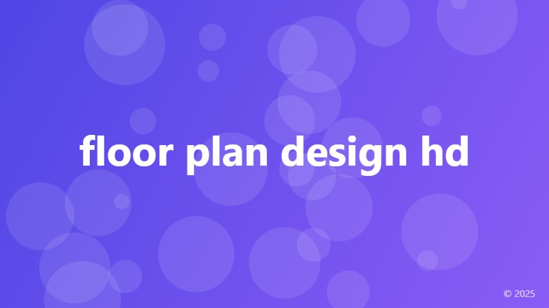 floor plan design hd