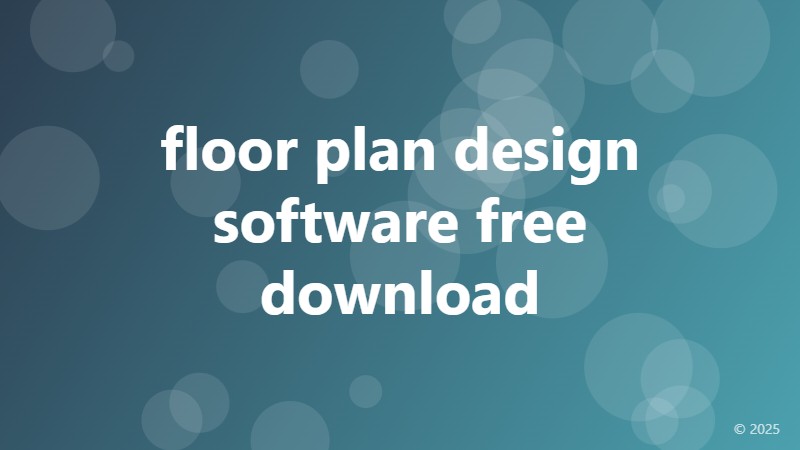 floor plan design software free download