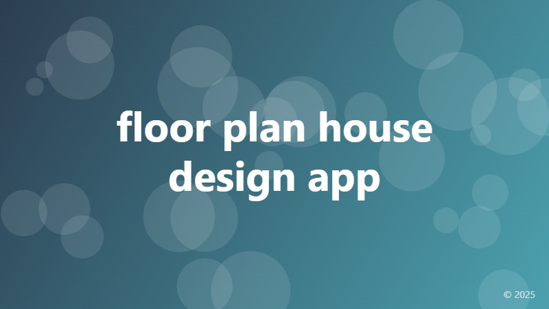 floor plan house design app