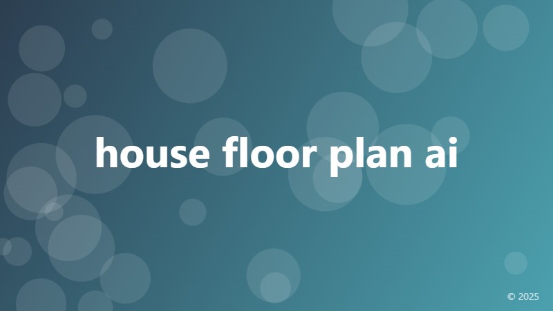 house floor plan ai